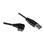 StarTech 0.5m 20" Slim Micro USB 3.0 Cable - M/M - USB 3.0 A to Right-Angle Micro USB - USB 3.1 Gen 1 (5 Gbps)~#|#~m002967833_sc7