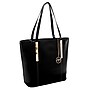 McKlein M Series, CRISTINA, Genuine Cowhide Leather, Ladies' Tote with Tablet Pocket, Black (97545)~#|#~m002969004_sc7