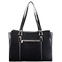 McKlein M Series, GLENNA, Genuine Cowhide Leather, Ladies' Tote with Tablet Pocket, Black (97555)~#|#~m002969012_sc7