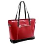 McKlein M Series Serafina Genuine Leather Tote Bag, Red/Black (97566)~#|#~m002969022_sc7