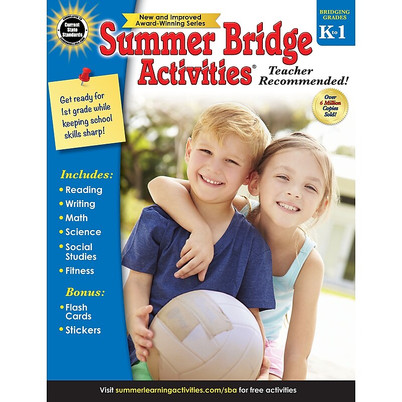 Summer Bridge Activity®, Grades K -1 image 1
