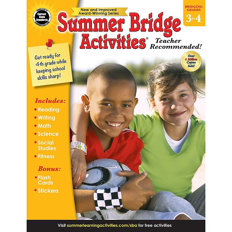 Summer Bridge Activity®, Grades 3-4 image 1