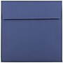 JAM Paper 6 x 6 Square Invitation Envelopes, Presidential Blue, 25/Pack (563916914)~#|#~m003000920_sc7