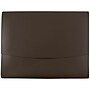 JAM Paper Leather Portfolio Case with Snap Closure, Brown, 12/Carton (2233317451B)~#|#~m003000931_sc7