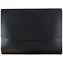 JAM Paper Leather Portfolio Case with Snap Closure, Black, 12/Carton (2233317452B)~#|#~m003000932_sc7