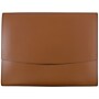 JAM Paper Leather Portfolio Case with Snap Closure, Brown, 12/Carton (2233320843B)~#|#~m003000934_sc7