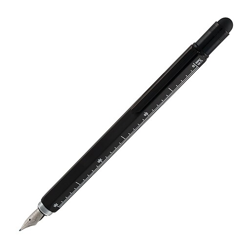 Monteverde One Touch Fountain Pen, Medium Point, Black Ink (MV35232