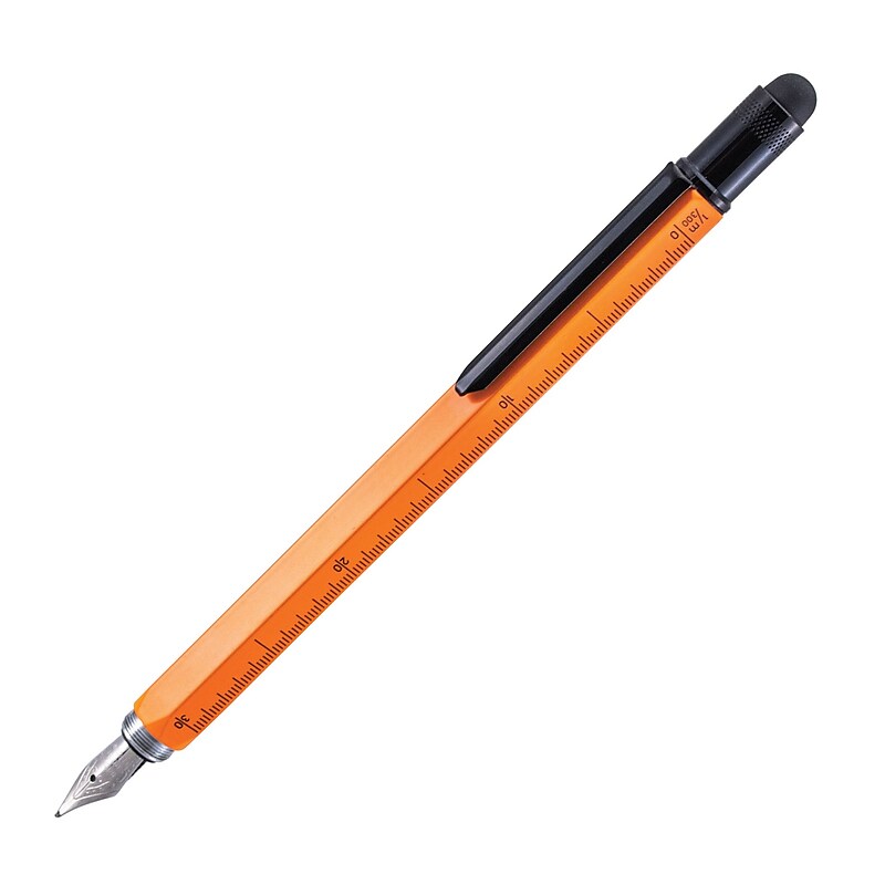 Monteverde One Touch Fountain Pen with Stylus, Orange (MV35290) image 1