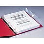 Smead Poly Binder Pockets, 3 Hole Punched, Clear, 24/Pack (89500)~#|#~m003029667_sc7