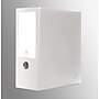 Bindertek Premium 3" 3-Ring Non-View Binders, D-Ring, White (3XLN-WH)~#|#~m003037571_sc7