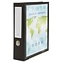 Bindertek Premium 2" 3-Ring Non-View Binders, D-Ring, Black (3EFVBN-BK)~#|#~m003037575_sc7