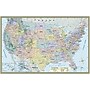 QuickStudy World/US Maps, 50" x 32", 2/Pack (9781423230700)~#|#~m003043246_sc7