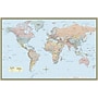 QuickStudy World/US Maps, 50" x 32", 2/Pack (9781423230700)~#|#~m003043247_sc7