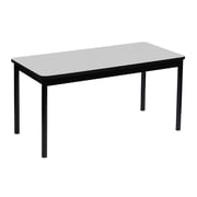 Correll 48 inch Rectangular Training Table, Gray Granite (LR2448 15) by