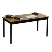 Correll 48 inch Rectangular Training Table, Medium Oak (LR2448 06) by