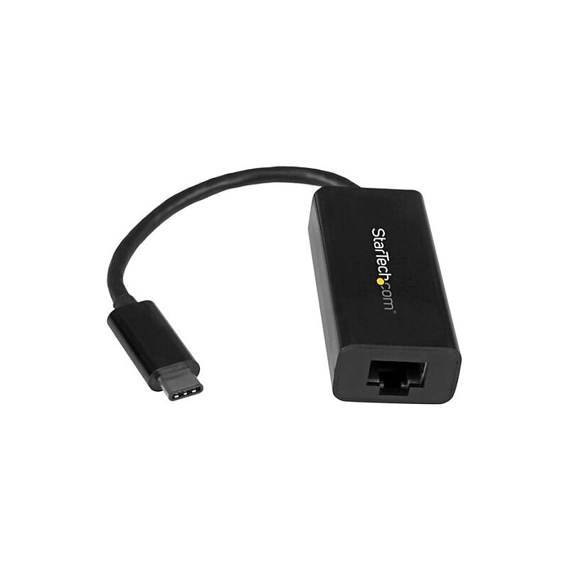 StarTech® US1GC30 Black 5 Gbps USB-C to Gigabit Network Adapter for Computer/Notebook image 1