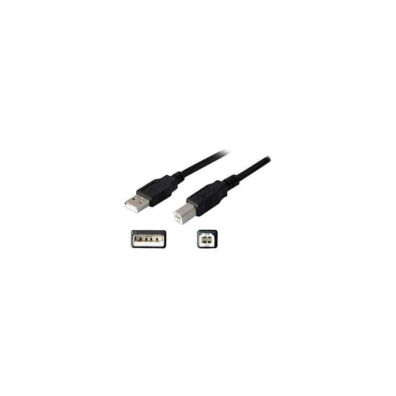 AddOn  6' USB 2.0 Type A to USB 3.0 Type B Extension Cable, Black image 1