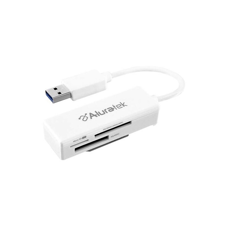 Aluratek AUCR300F USB 3.0 Multi-Media Card Reader For SDXC/SDHC/MicroSD/MS image 1