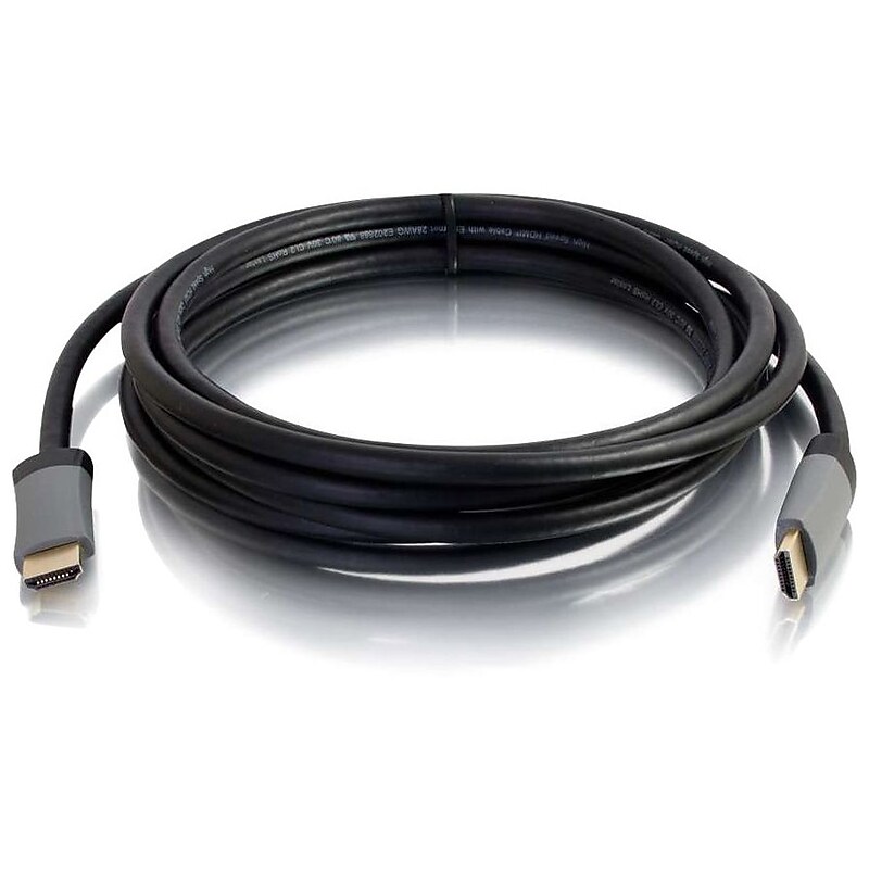 C2G ® 50632 20' HDMI Audio/Video Cable, Black image 1