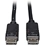 Tripp Lite 1' DisplayPort to DisplayPort Cable, Male to Male, Black (P580-001)~#|#~m003058087_sc7