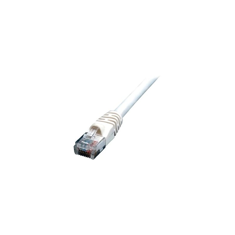 COMPREHENSIVE CABLE CAT5-350-100WHT 100' Category 5E Snagless Network Patch Cable, White image 1