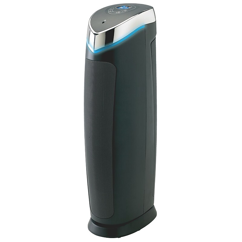 GermGuardian 3-in-1 True HEPA Tower Air Purifier, 5-Speed, (AC5250PT) image 1