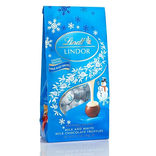Lindor Snowman Chocolate Truffles, 8.5 oz (C000818) Staples