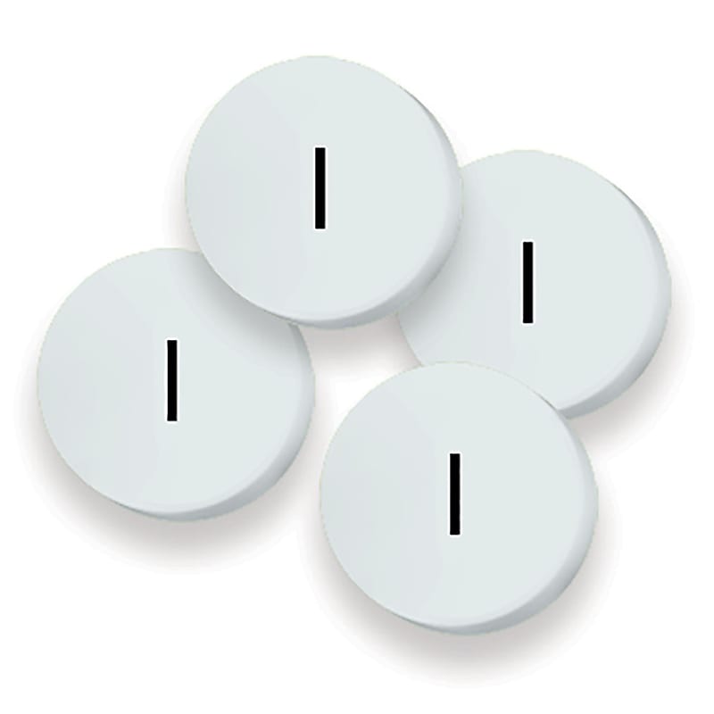 Essential Learning Products® 100 Ones Place Value Discs, 1", 100 Disc (ELP626650) image 1