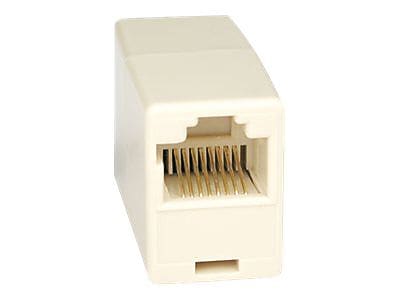 Tripp Lite Straight Through Modular In-line Coupler RJ45 F/F, network coupler (N033-001)