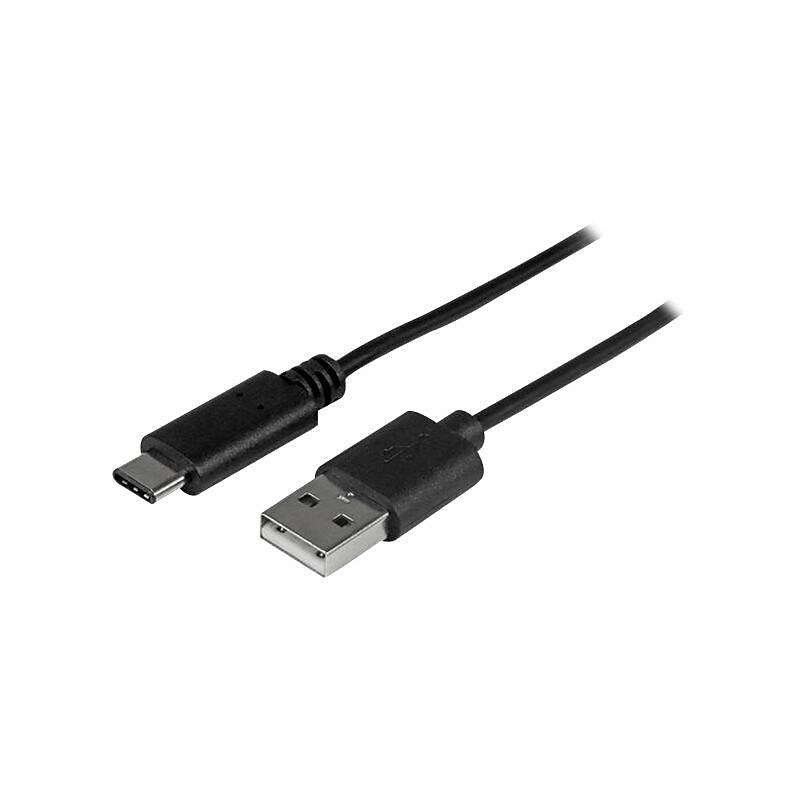 StarTech 1m (3ft) USB-C to USB-A Cable - M/M - USB 2.0 - USB Type-C to USB Type-A Cable image 1