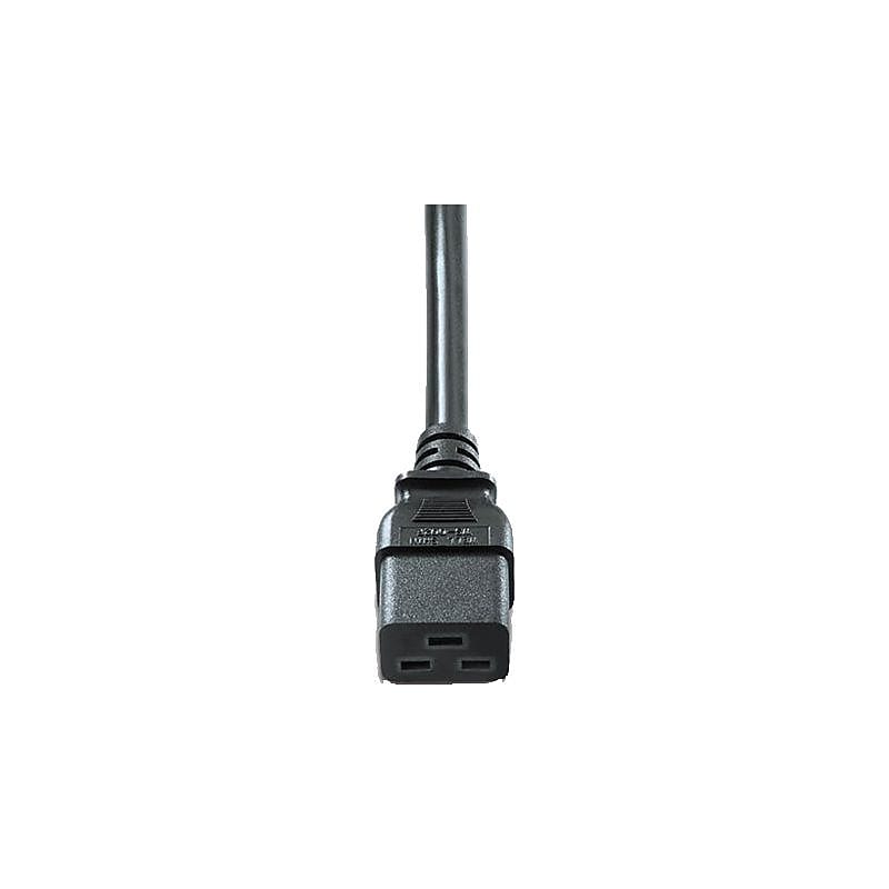 APC by Schneider Electric AP9871 12' NEMA L6-20P to IEC 320 C19 Power Cord, Black image 1
