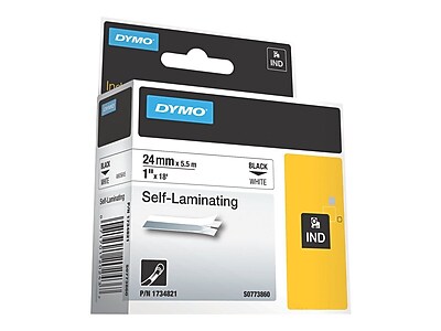 dymo laminated labels
