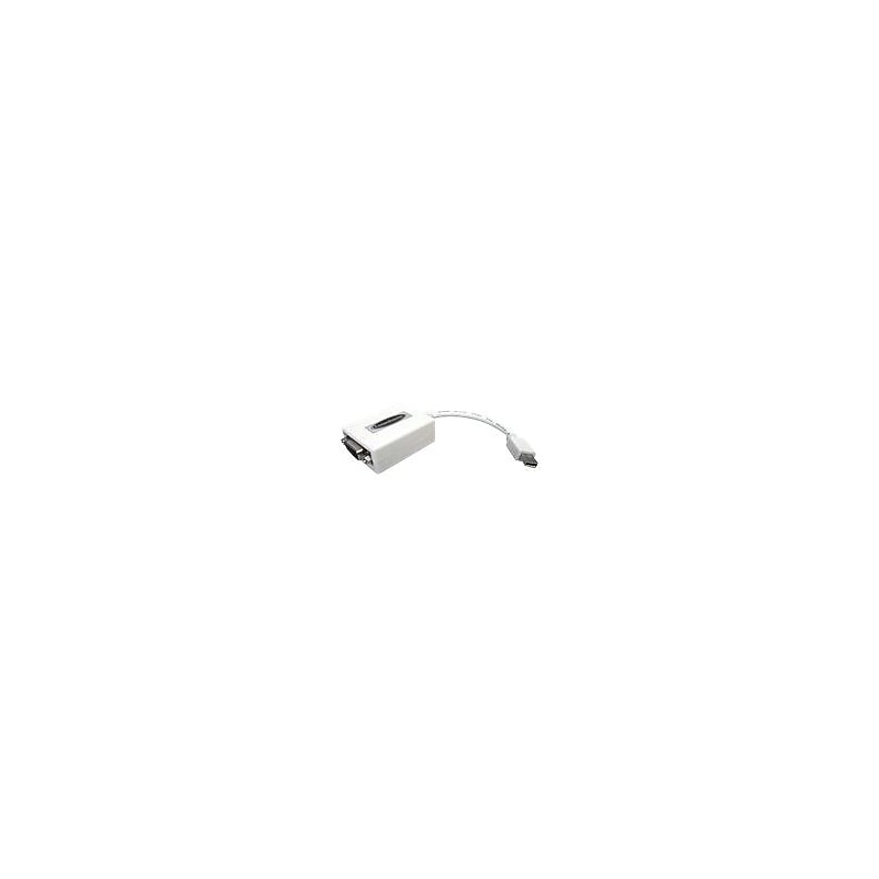 Comprehensive® Mini DisplayPort/VGA Male/Female Adapter Cable, White image 1