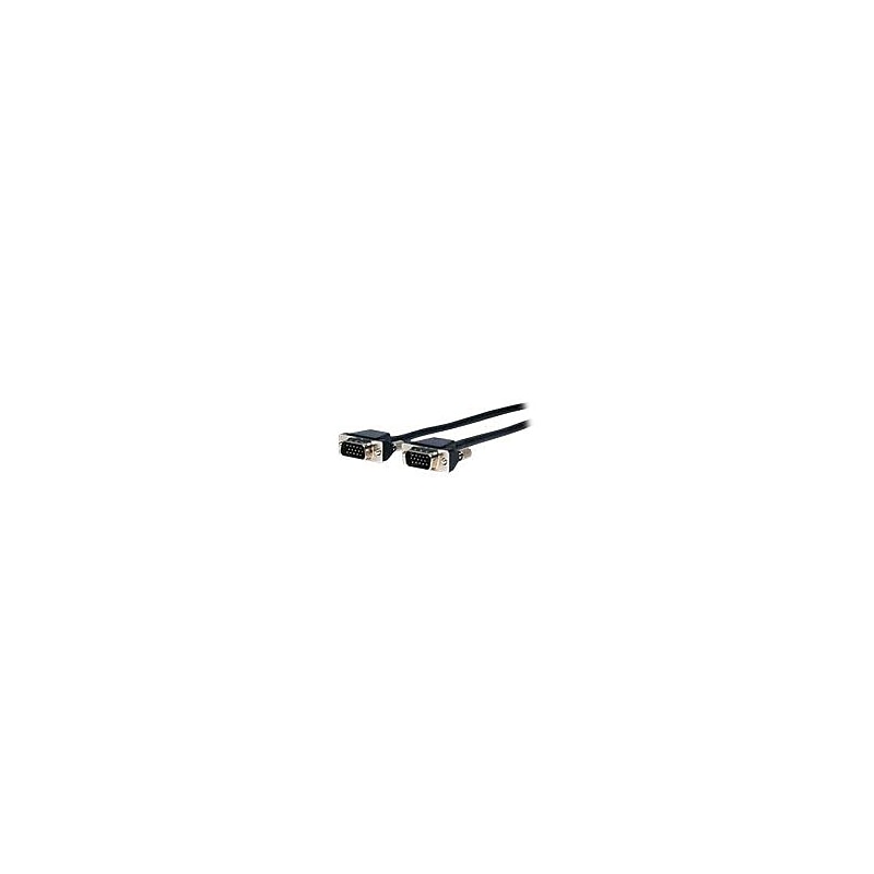 Comprehensive® Pro AV/IT Series 6' HD-15 Micro VGA Male/Male Video Cable, Black image 1