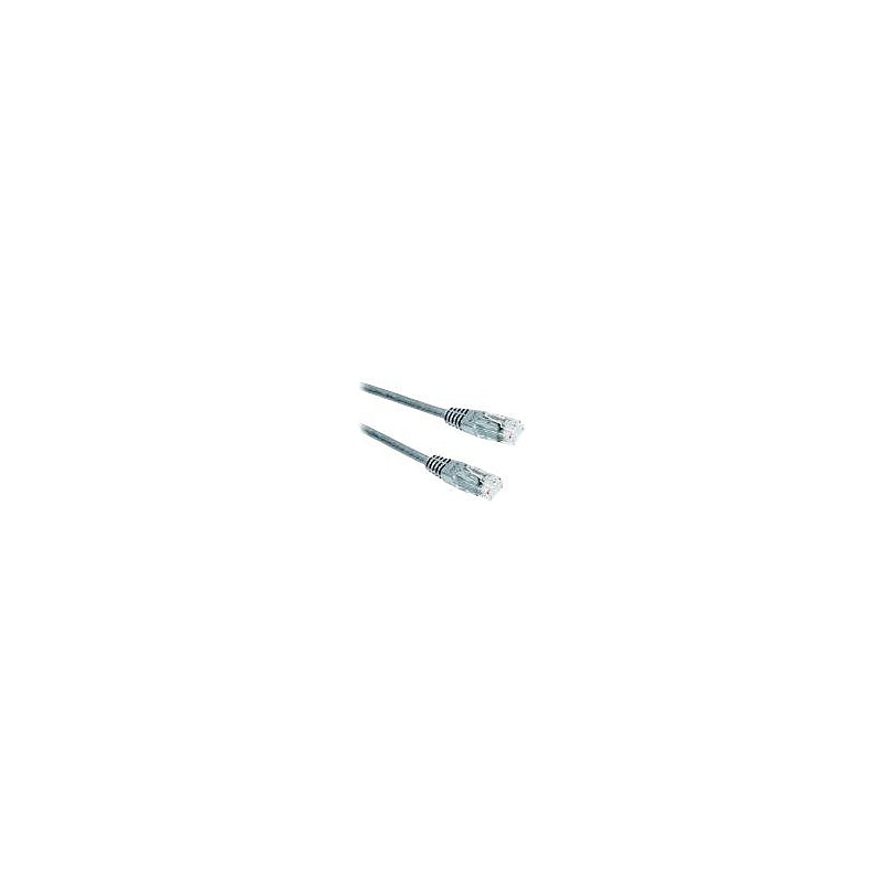 4XEM™ 75' RJ45 Male/Male Cat5e Molded UTP Patch Cable, Gray image 1