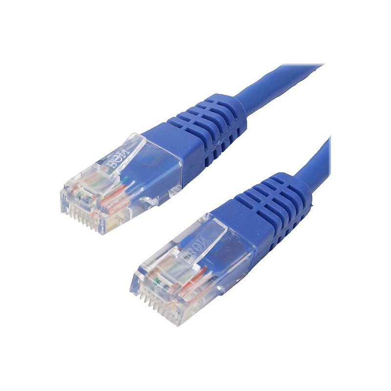4XEM™ 4XC6PATCH15BL 15' RJ-45 Male/Male Cat6 Patch Cable, Blue image 1
