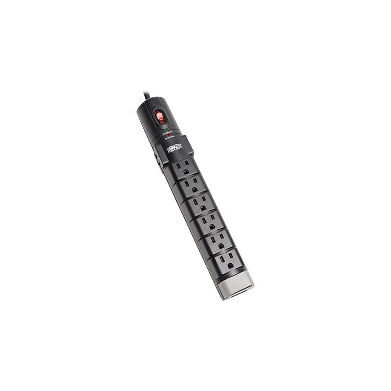 Tripp Lite 8 Outlet Surge Protector, 6' Cord, 2160 Joules (TLP806TEL) image 1