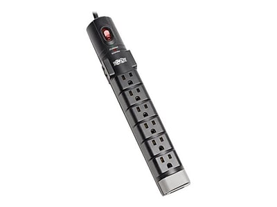 Tripp Lite 8 Outlet Surge Protector, 6′ Cord, 2160 Joules (TLP806TEL) Simolary simolary.com
