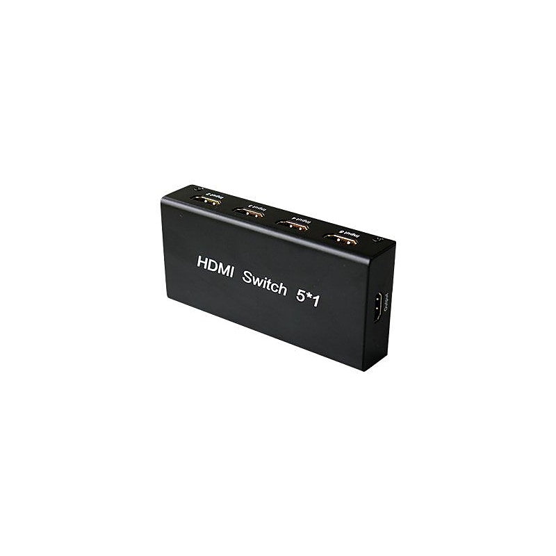 4XEM™ 5 Port HDMI Switch for Computer/DVR/Set-Top Box (4XHDMISW5X1) image 1