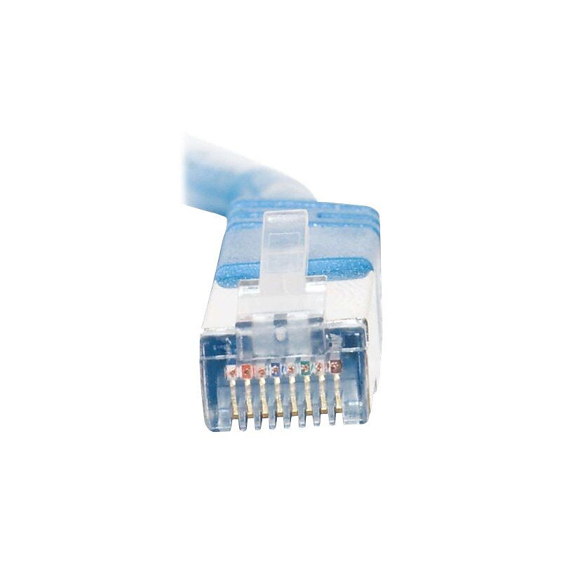 C2G Cat5E Molded Shielded (Stp) Network Patch Cable, Patch Cable, 3 Ft, Blue image 1