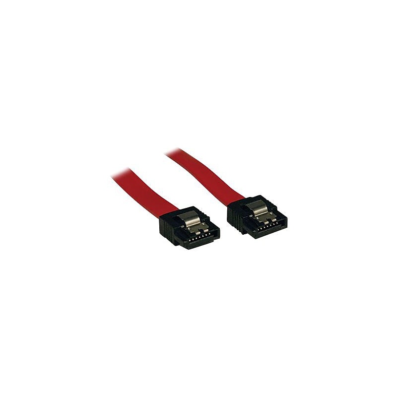 Tripp Lite 1ft Serial ATA SATA Latching Signal Cable 7Pin / 7Pin M/M image 1