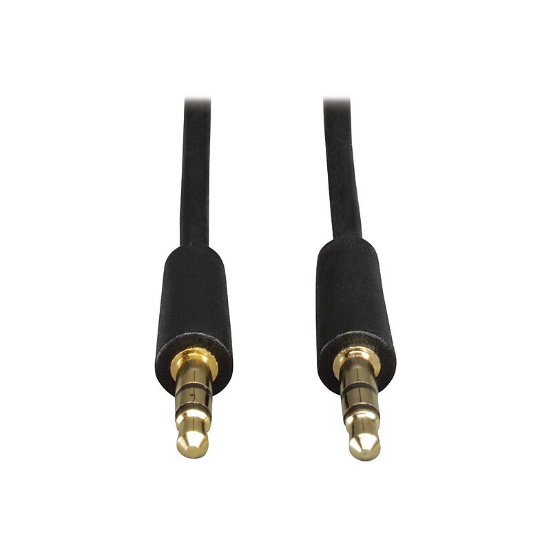 Tripp Lite 15' black mini stereo audio cable image 1