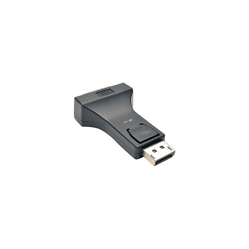 Tripp Lite P134-000-DVI-V2 DisplayPort/DVI Audio/Video Cable, Black image 1