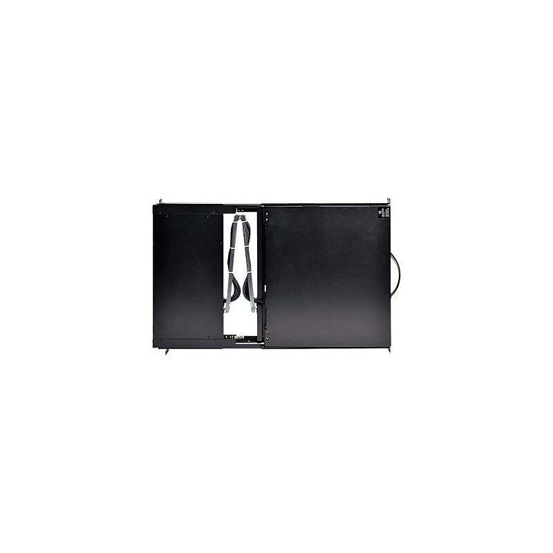Tripp Lite 1U Rack-Mount Consol with 19" LCD Monitor, Black (B021-000-19-HD) image 1