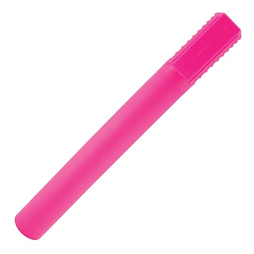 Monteverde Jumbo Highlighter, Angled Tip, Pink, 12 Piece Tub (MV20612