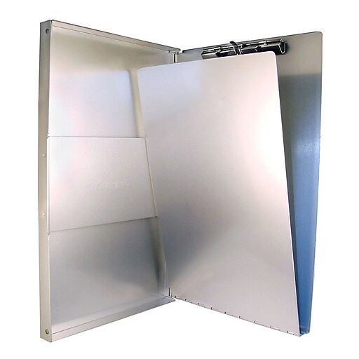 Saunders Aluminum Form Folder, 8 1/2" x 14" , Opens Side at Staples