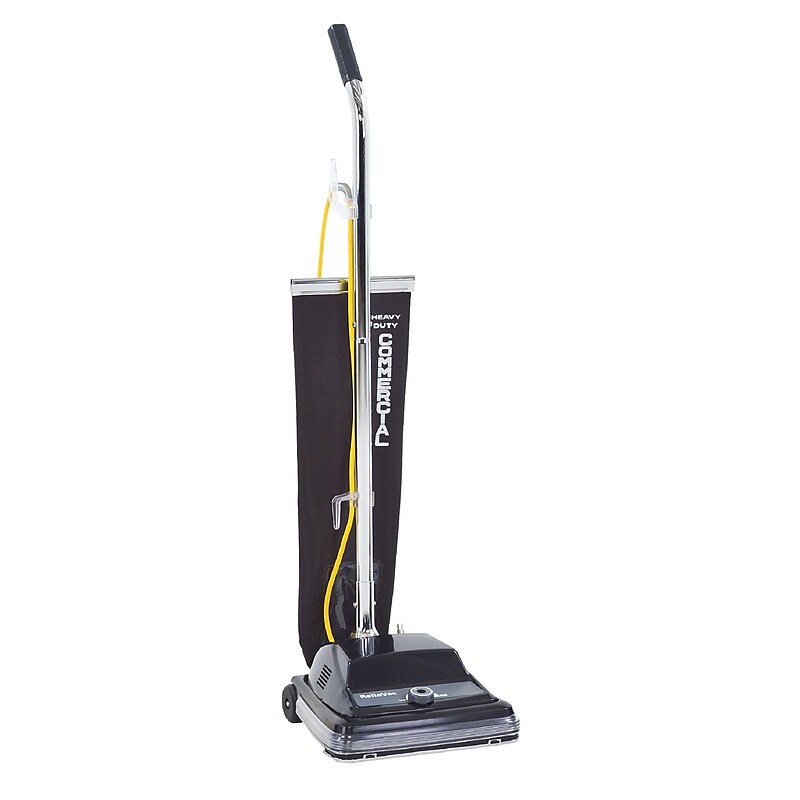 Clarke® by Nilfisk ReliaVac® 12 Upright Vacuum, Black (03002A) image 1