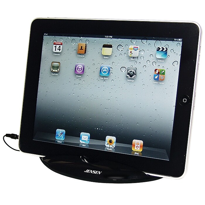 Jensen Portable Stereo Speaker for iPod/iPhone, MP3, Tablet
