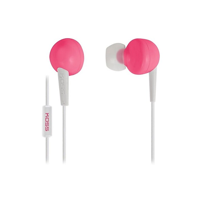 Koss KEB6ip Stereo Headphones, Pink (KEB6IP_) image 1