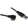StarTech 0.5m 20" Slim Micro USB 3.0 Cable - M/M - USB 3.0 A to Right-Angle Micro USB - USB 3.1 Gen 1 (5 Gbps)~#|#~m003138850_sc7